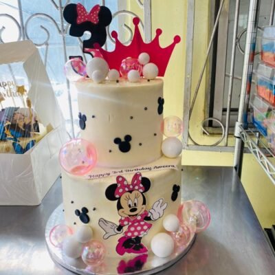 Minnie Mouse- 2 Tier