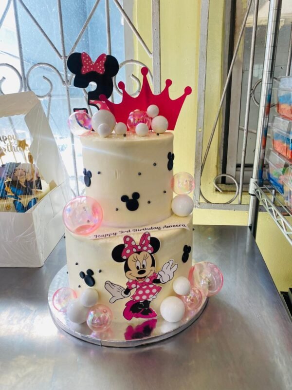 Minnie Mouse- 2 Tier