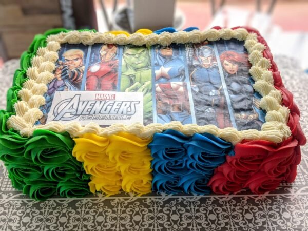 Marvel Sheet Cake