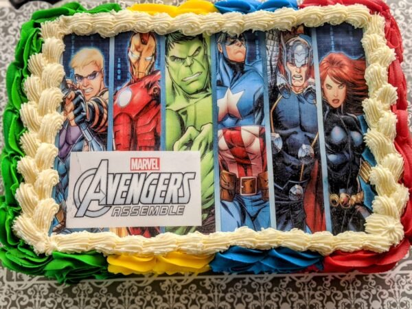 Marvel Sheet Cake - Image 2