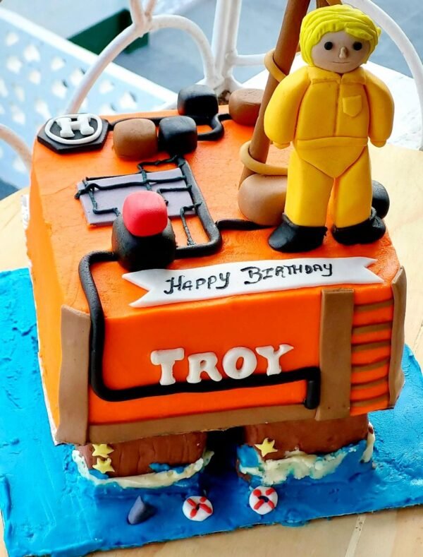 Custom Oil & Gas Cake
