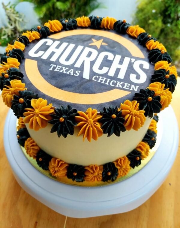 Corporate Circle Cake - Image 2